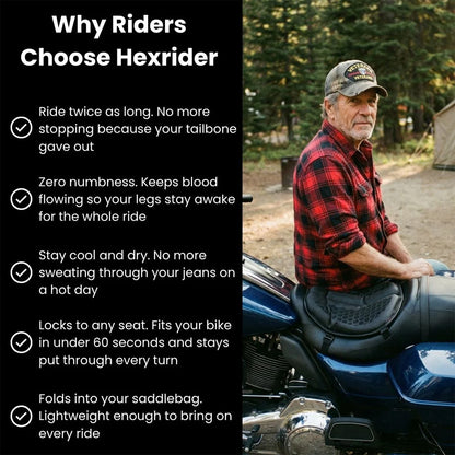 Hexrider™ Seat Cushion